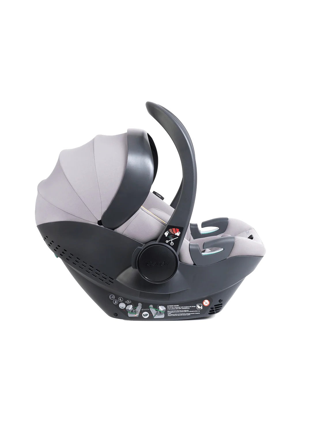 Cocoon 360 Storm Grey Car Seat & ISOFIX Base