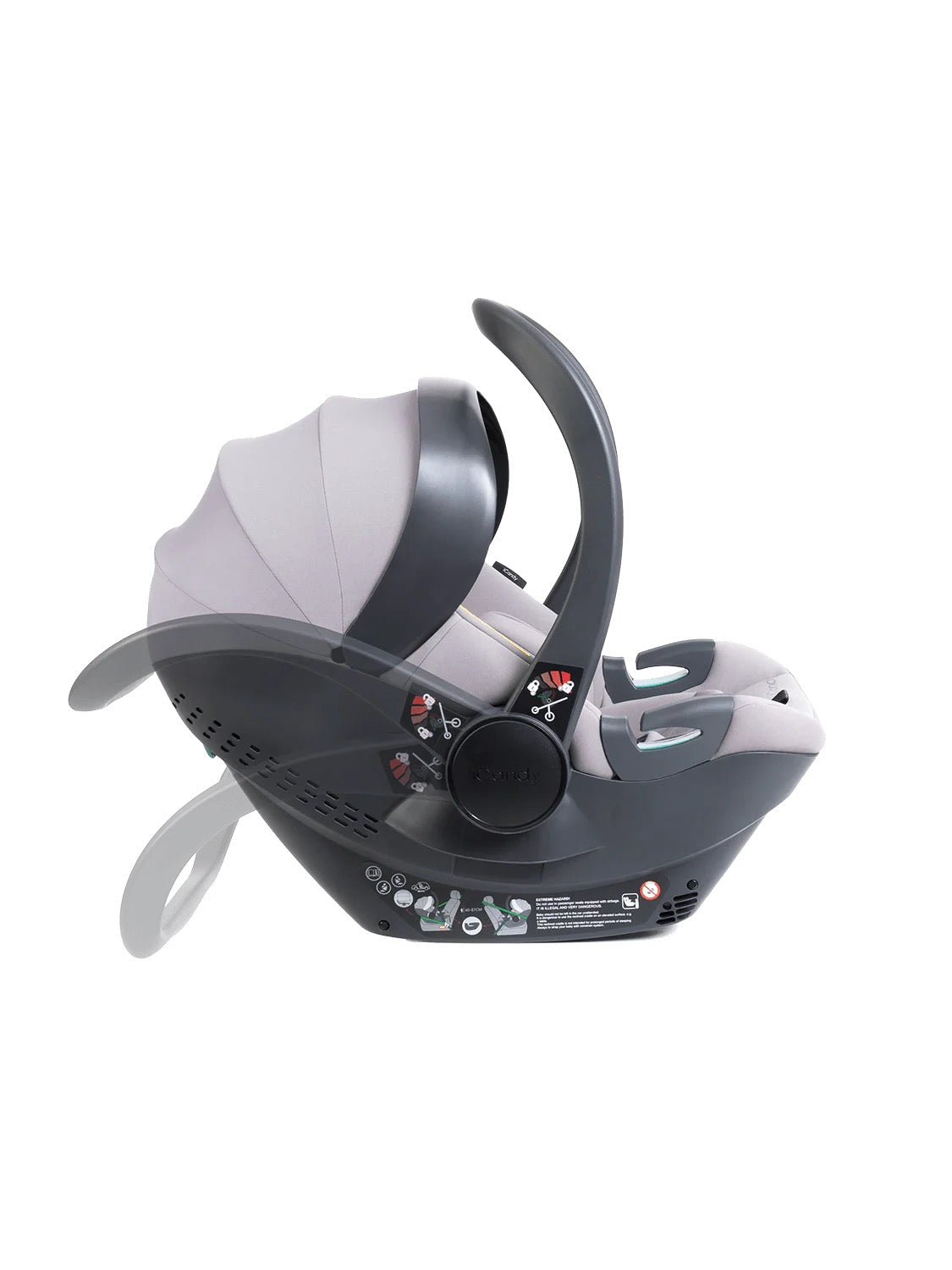 Cocoon 360 Storm Grey Car Seat & ISOFIX Base