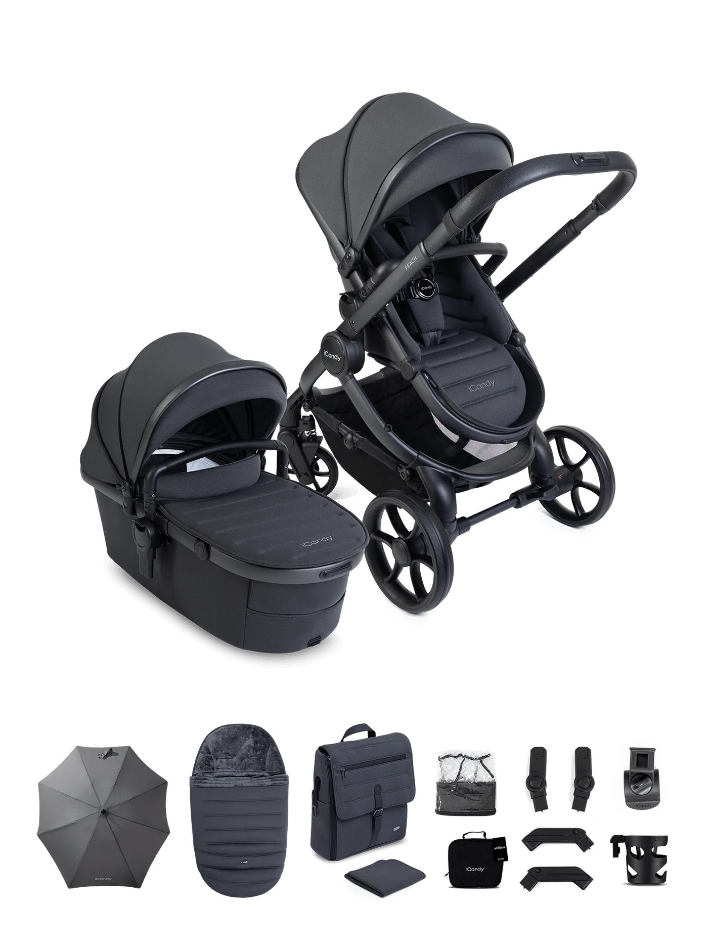 Peach 8 Grey Complete Bundle