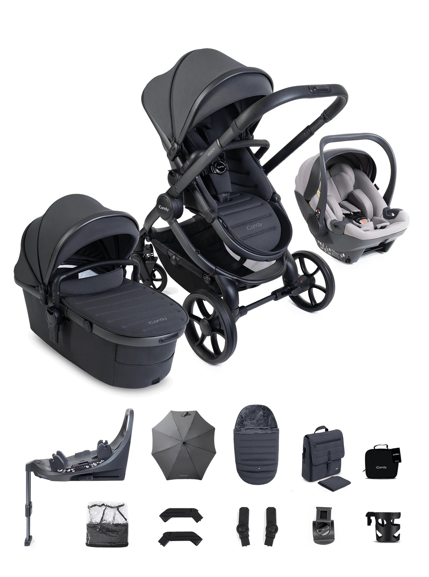 Peach 8 Grey Complete Bundle