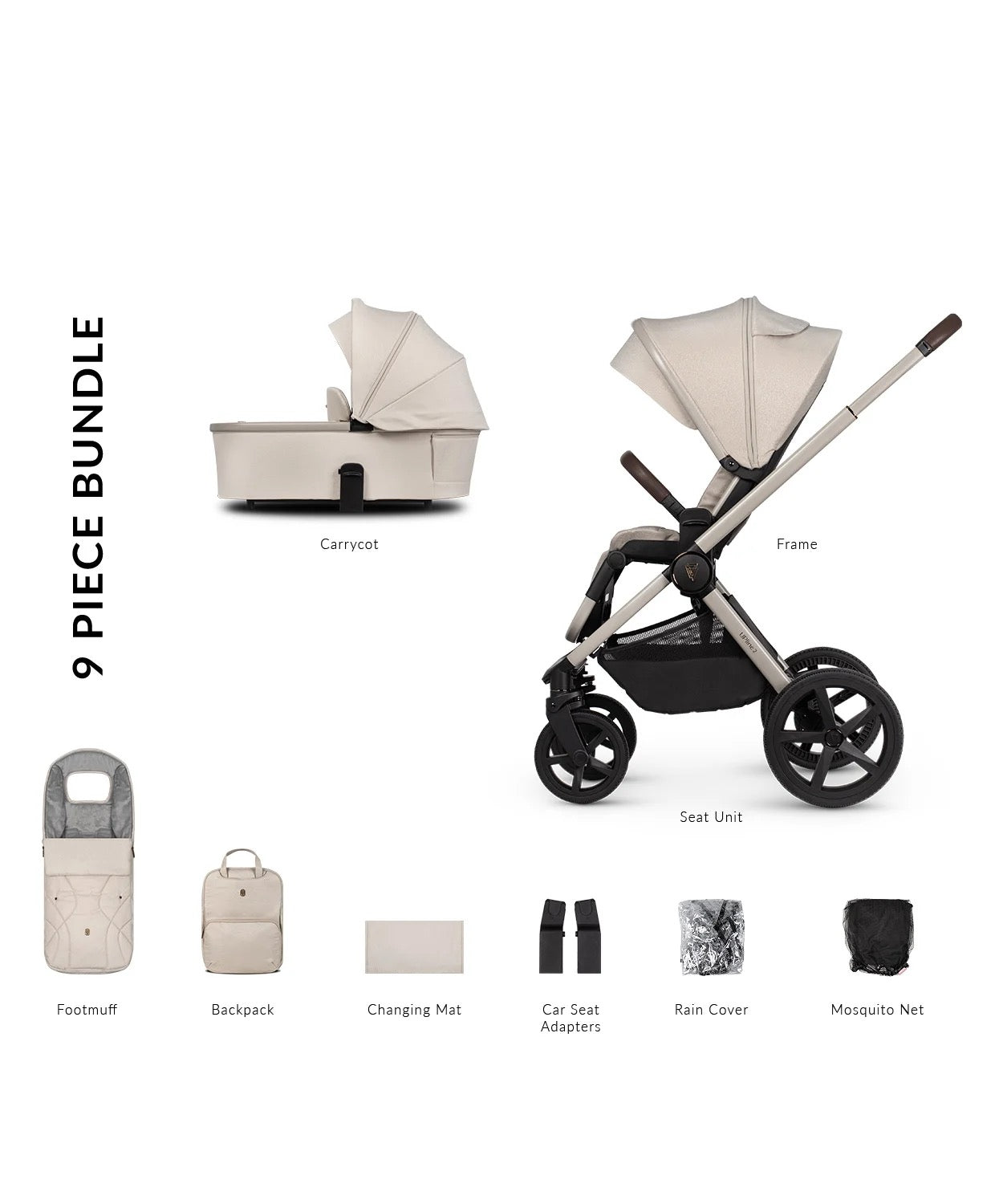 Venicci Upline 2 Stone Beige