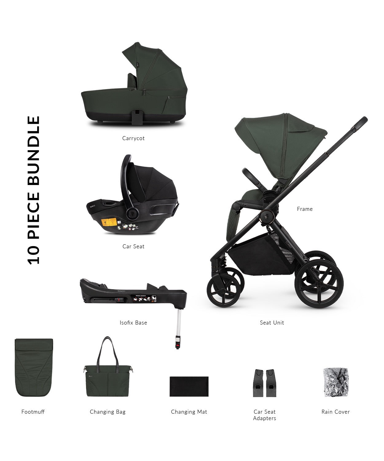 Venicci Claro Forest Pram