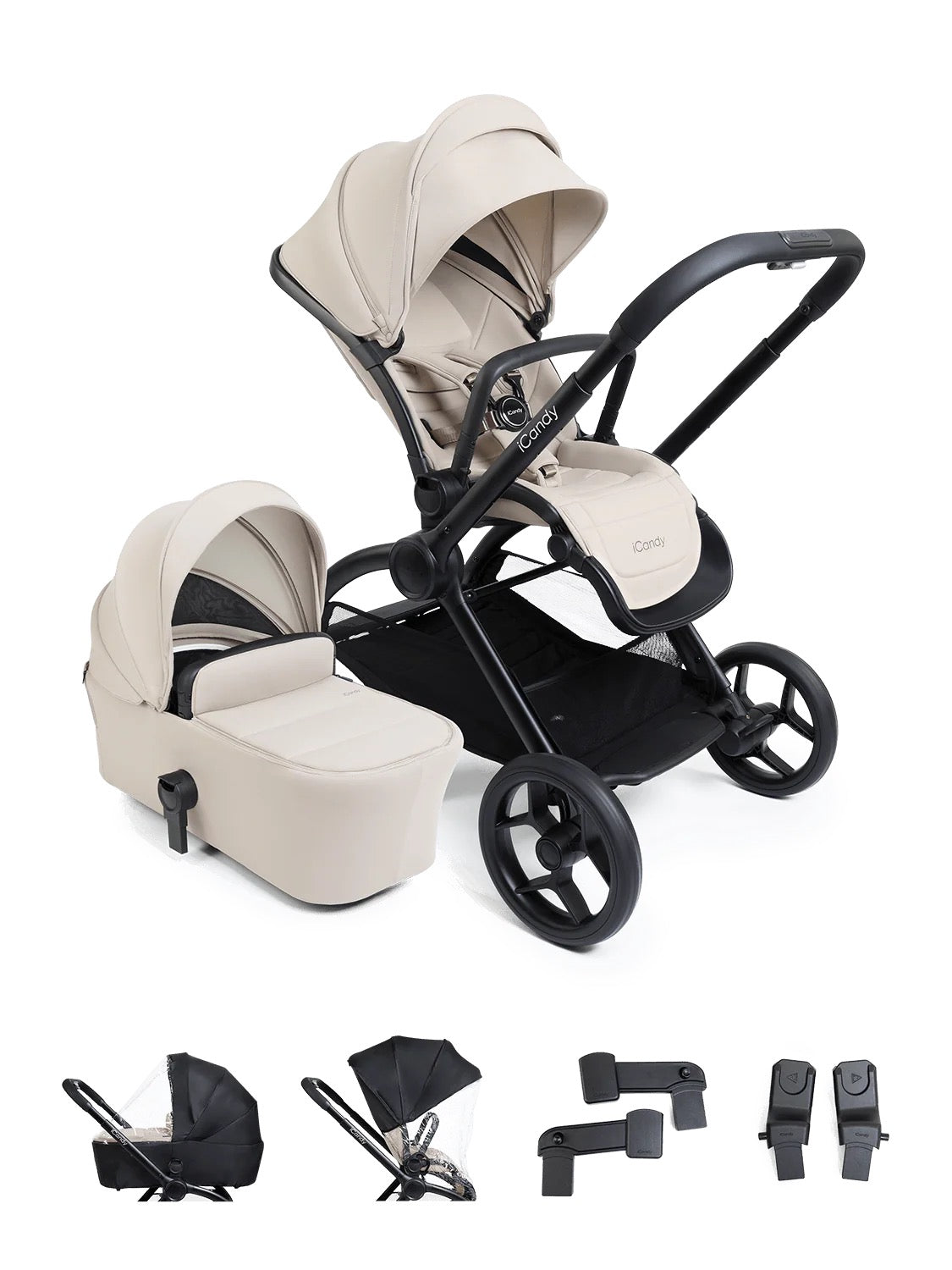 Core 2 Sandstone Pushchair and Carrycot