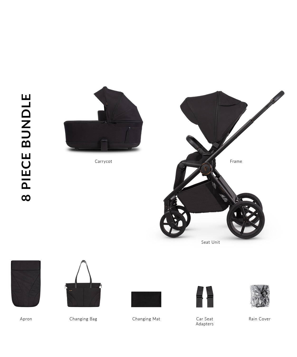 Venicci Claro 2 Noir Pram