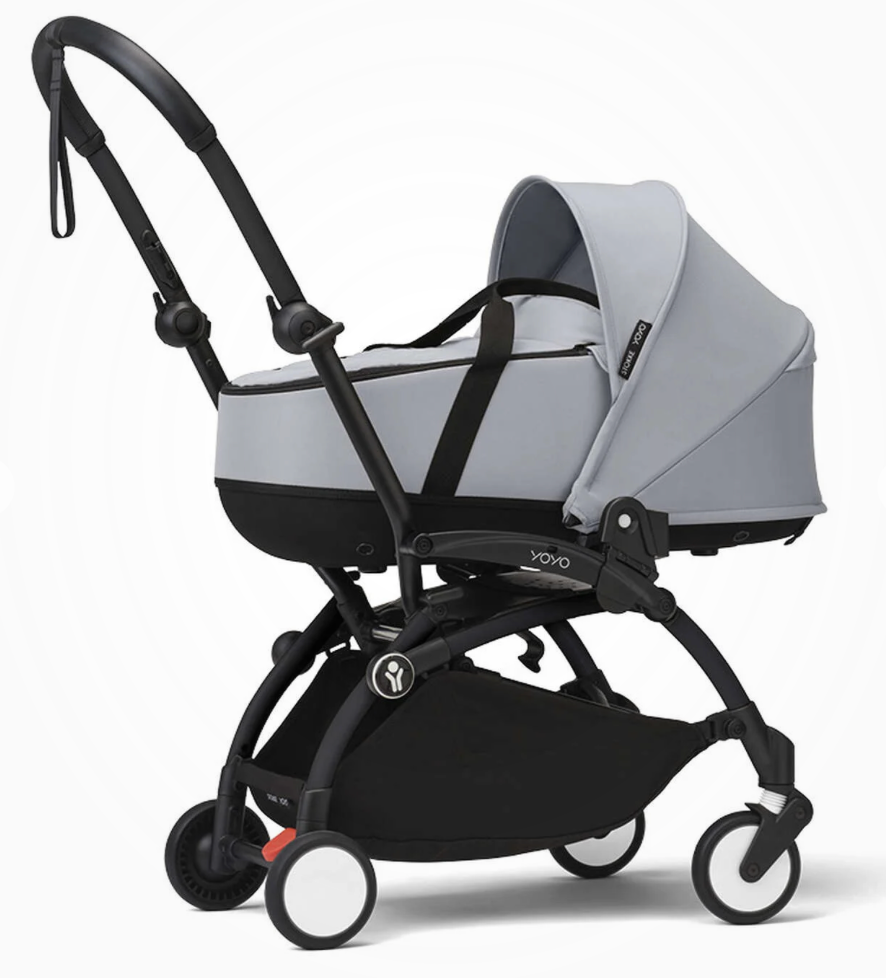 stokke stroller grey Stokke® YOYO³ stroller with newborn shell – Strollers Pram & Nursery