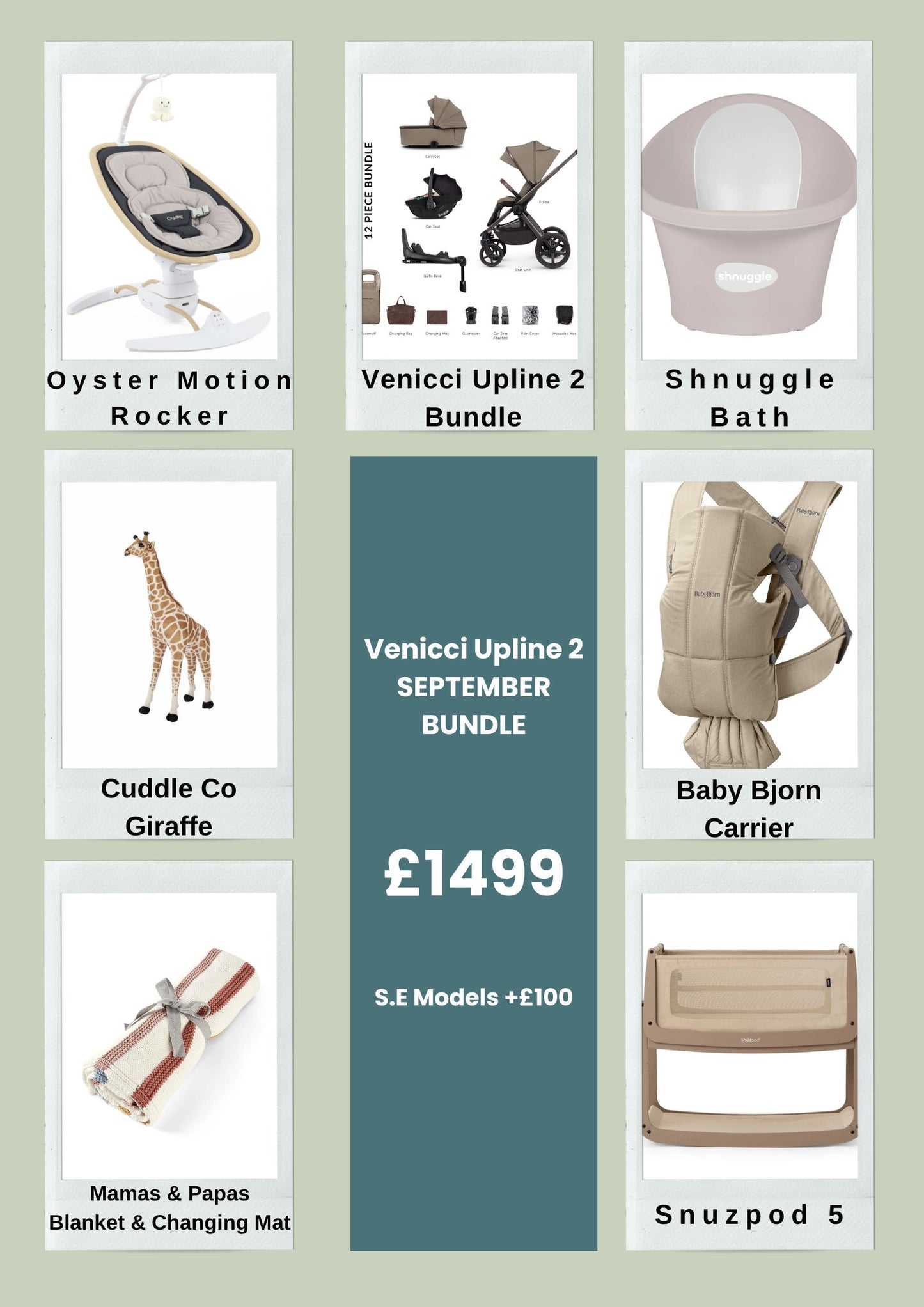 Venicci Upline 2 September Bundle