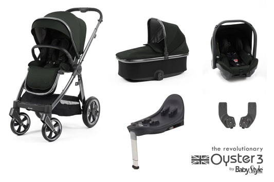 Oyster 3 Travel System Black Olive