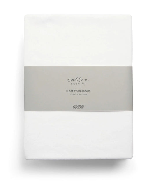 Mamas & Papas 2 Cot Fitted Sheets