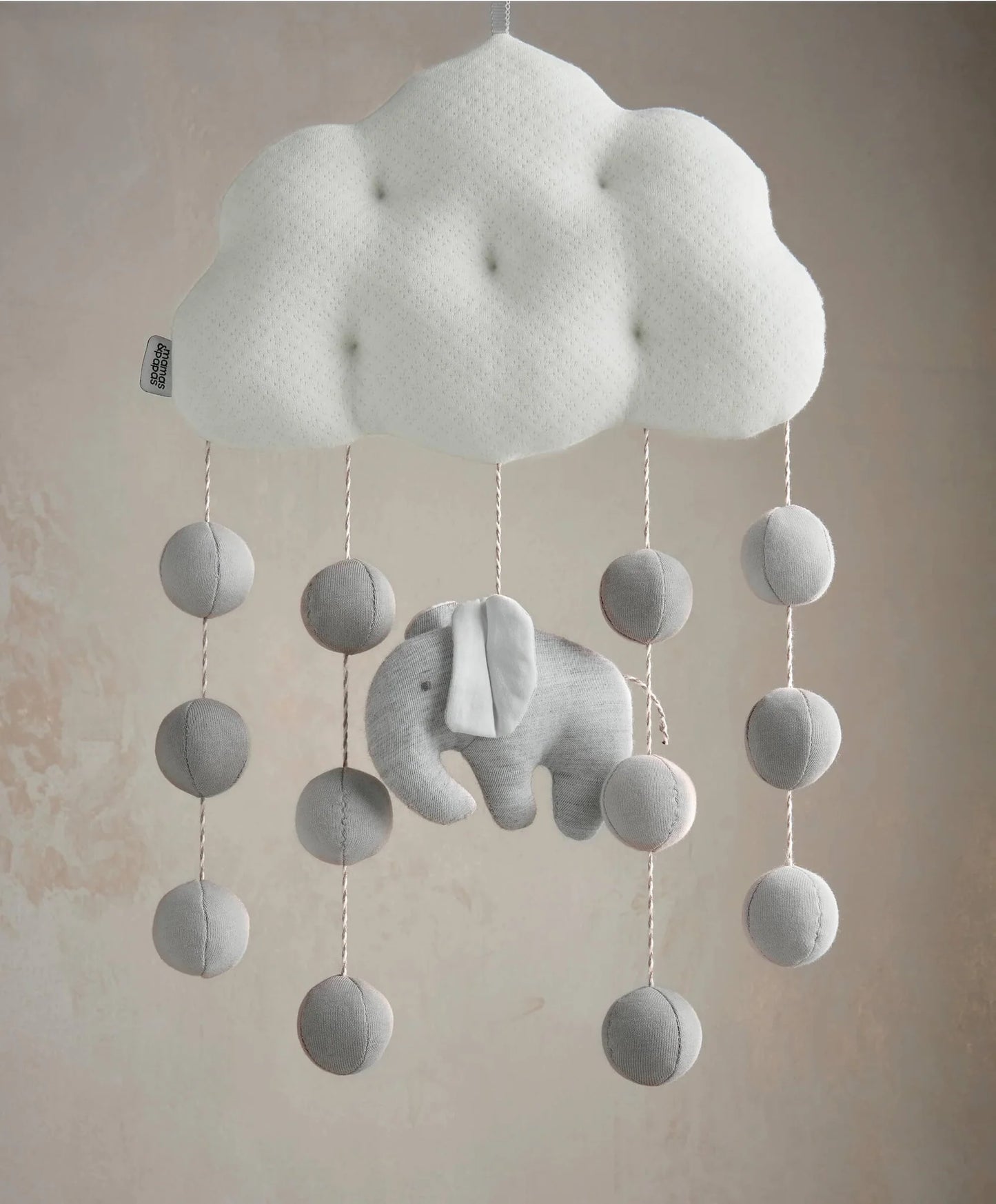 Mamas & Papas Welcome To The World Musical Mobile - Grey