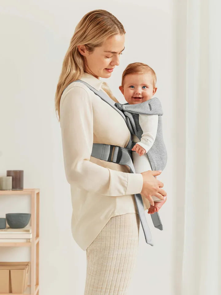 BabyBjorn Baby Carrier Mini- Light Grey (3D Jersey)