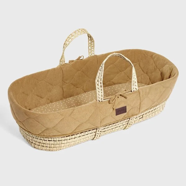 LGS Quilted Moses Basket, Mattress & Rocking Stand