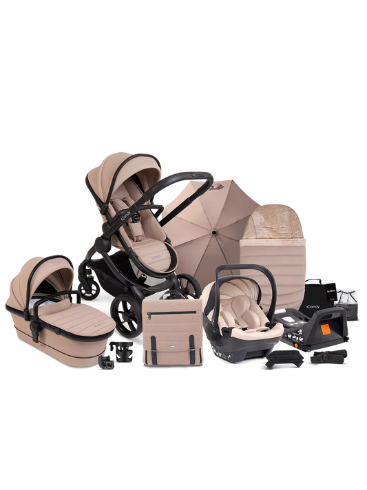 iCandy Peach 7 Pushchair & Carrycot Bundle in Cookie