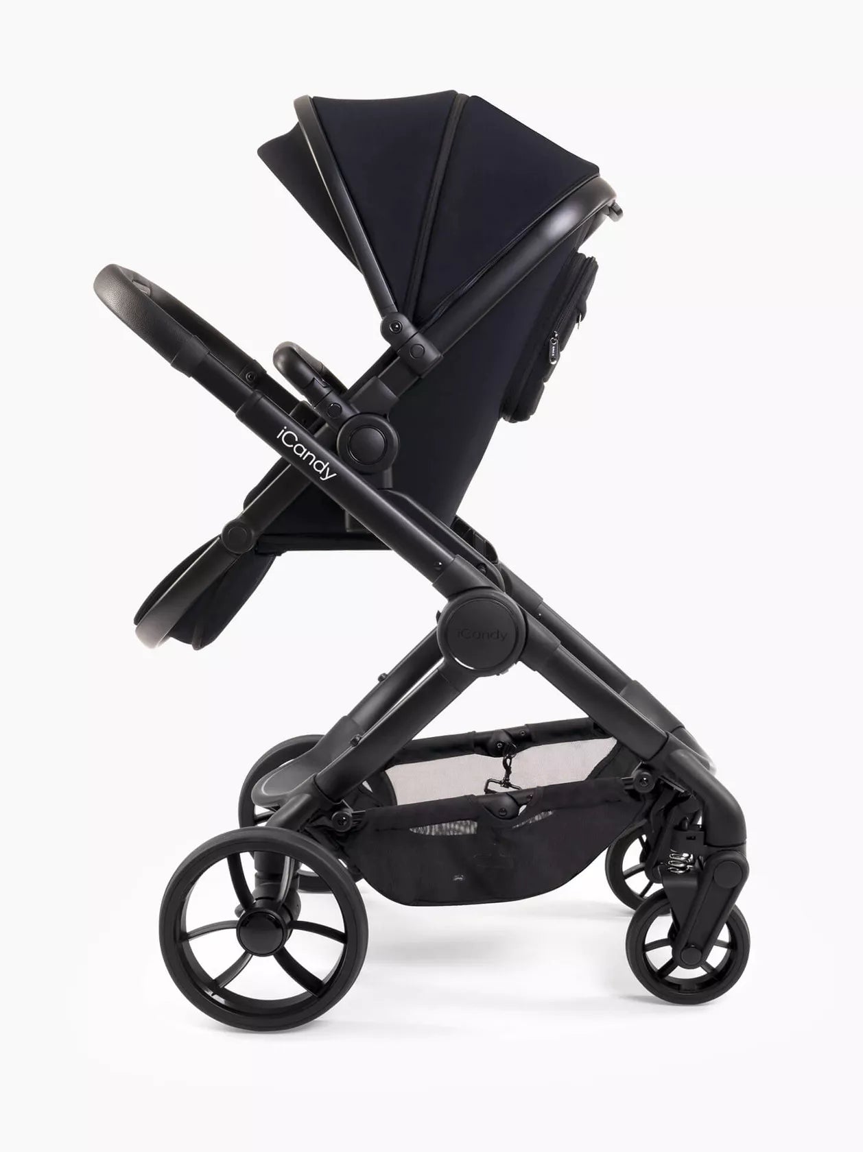 iCandy Peach 7 Pushchair & Carrycot Bundle in Black Edition