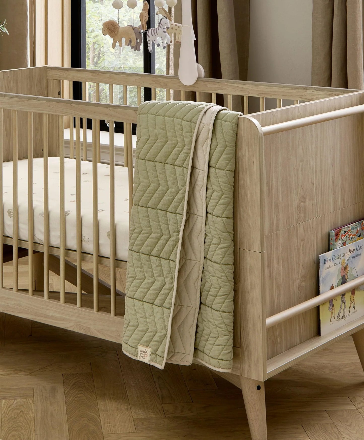 Mamas & Papas Born to be Wild - Quilt 3.0 Tog Sage Green