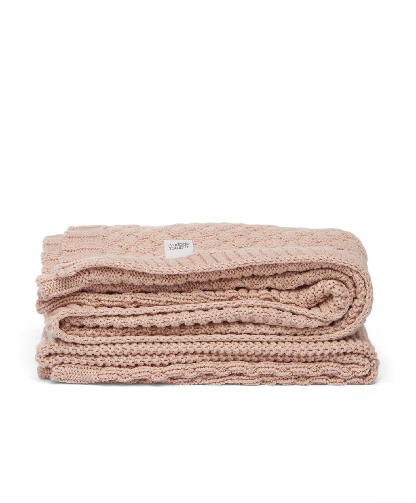 Mamas & Papas Welcome to the World Seedling Knitted Blanket - Pink