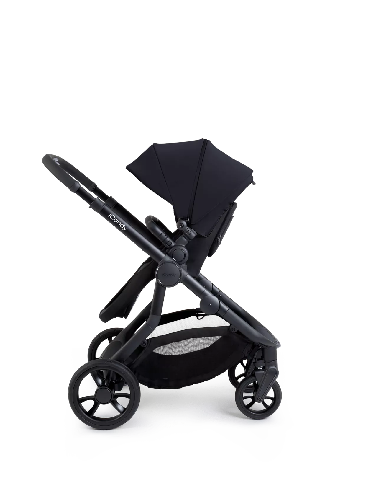 iCandy Orange 4 Pushchair Bundle in Black Edition