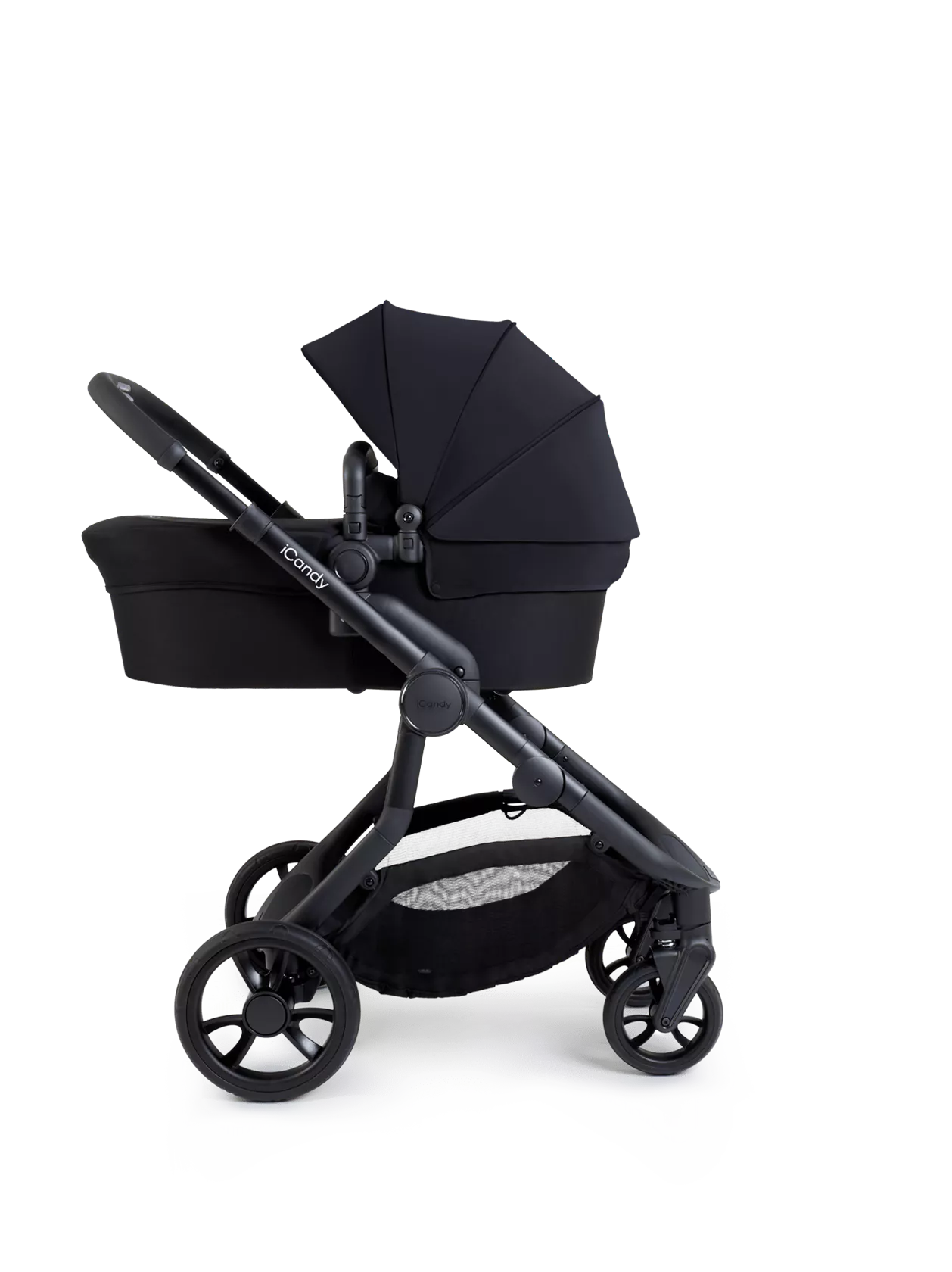 iCandy Orange 4 Pushchair Bundle in Black Edition