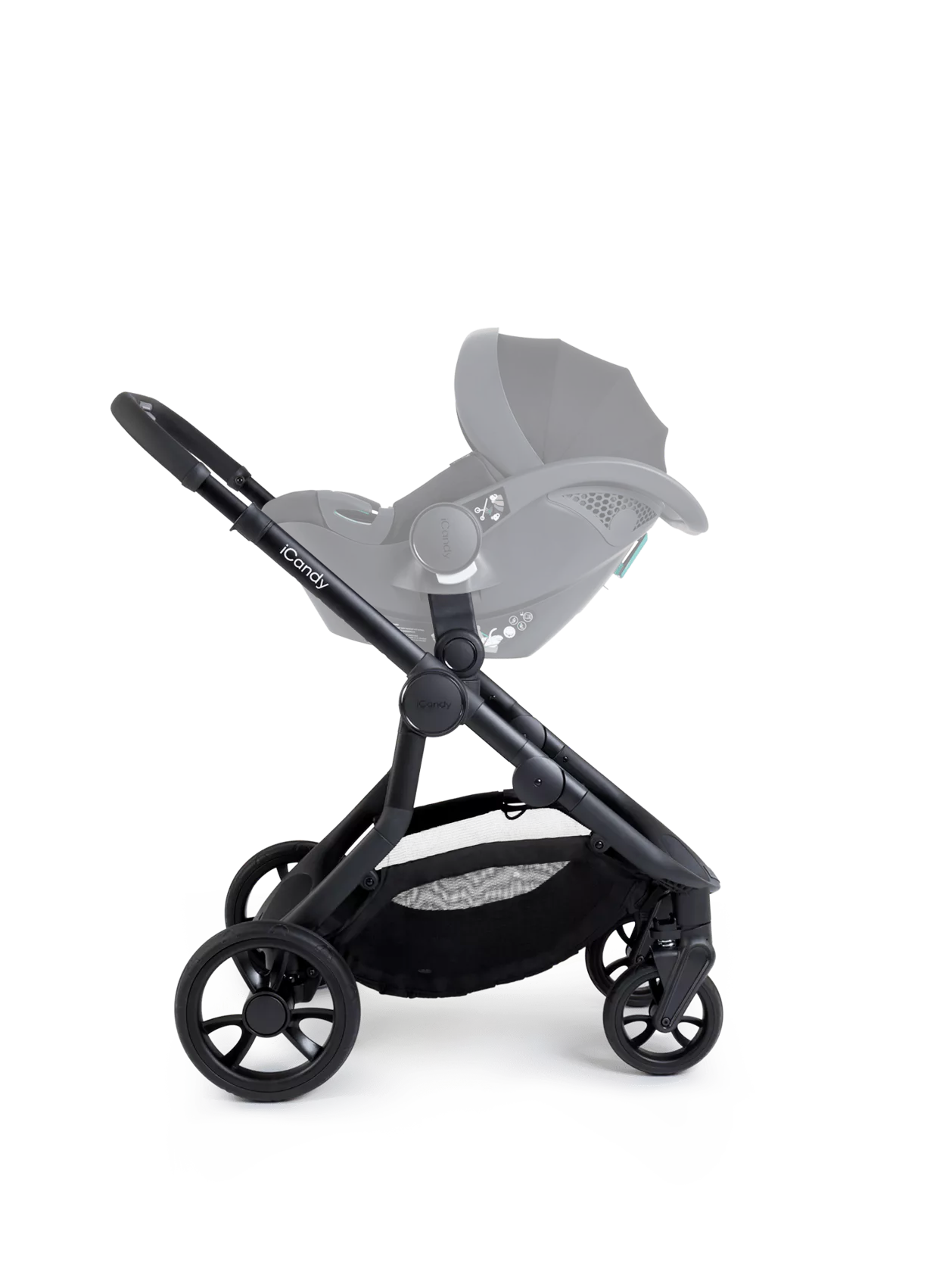 iCandy Orange 4 Pushchair Bundle in Black Edition