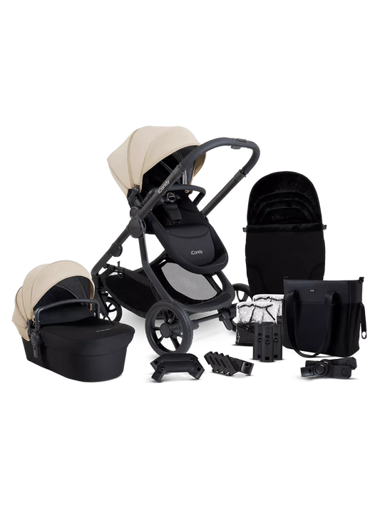 iCandy Orange 4 Pushchair Bundle in Latte