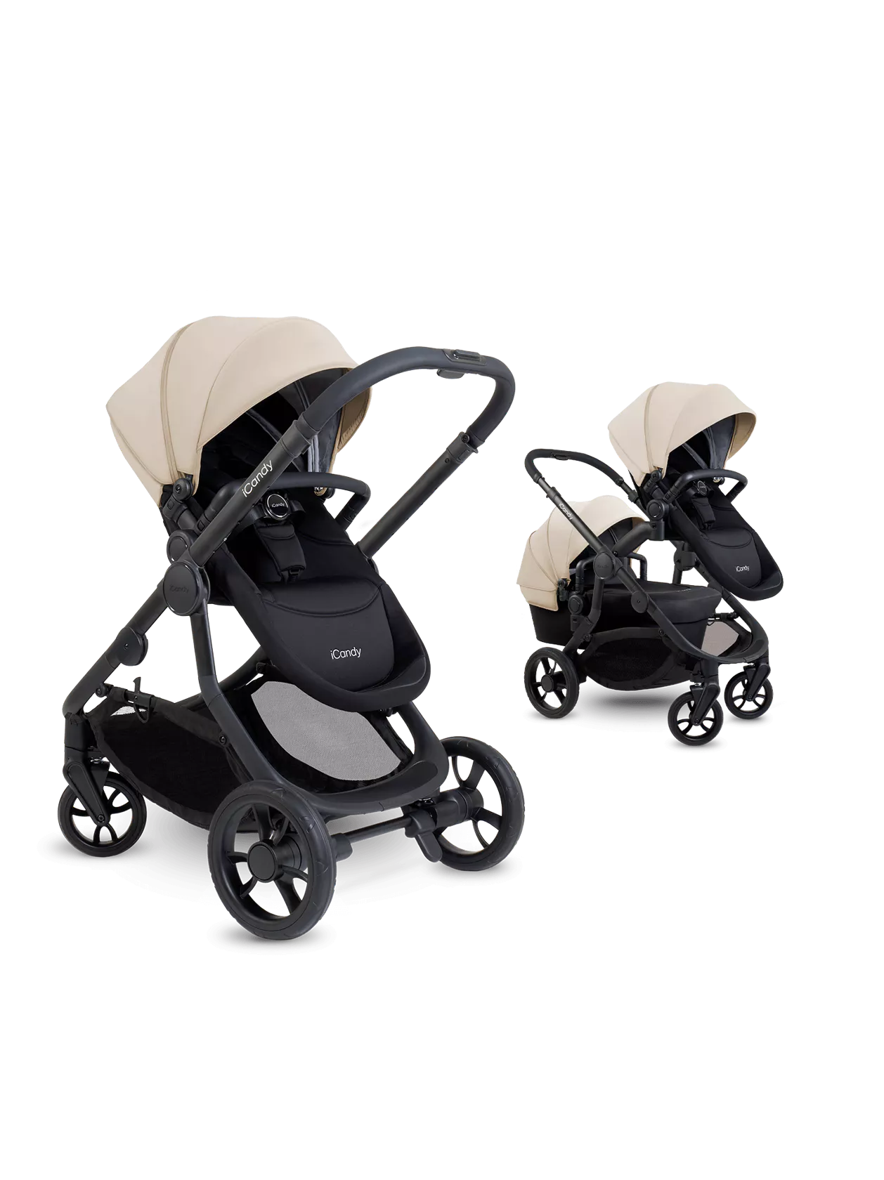 iCandy Orange 4 Pushchair Bundle in Latte