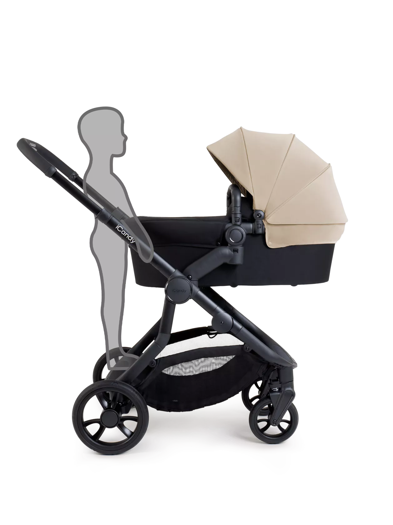 iCandy Orange 4 Pushchair Bundle in Latte