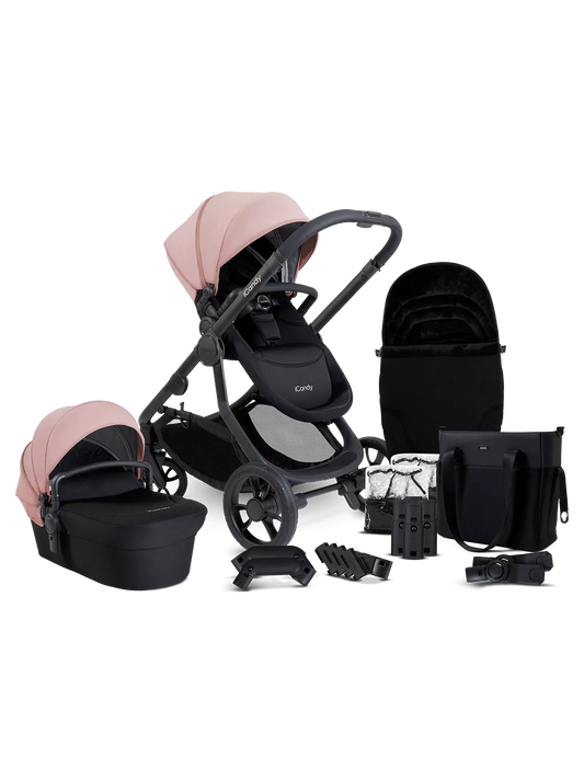 iCandy Orange 4 Pushchair Bundle in Rose