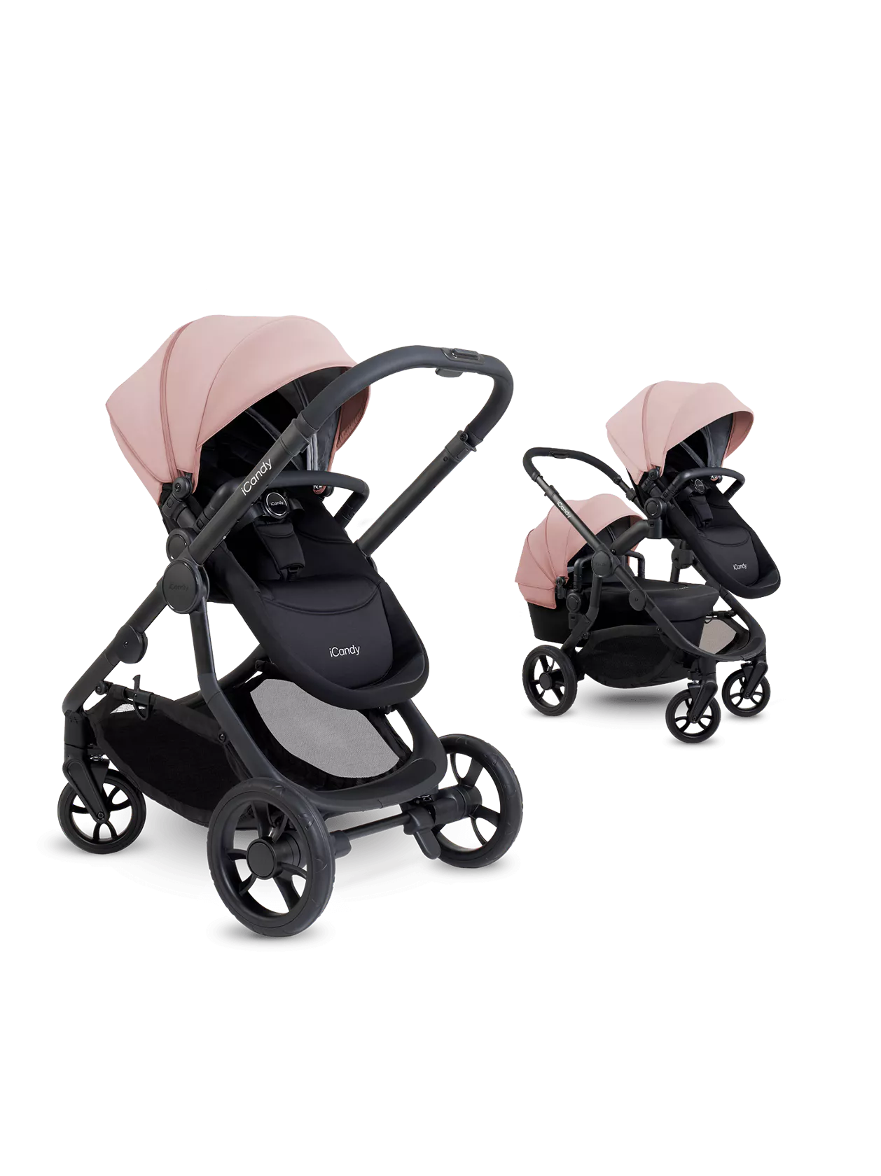 iCandy Orange 4 Pushchair Bundle in Rose