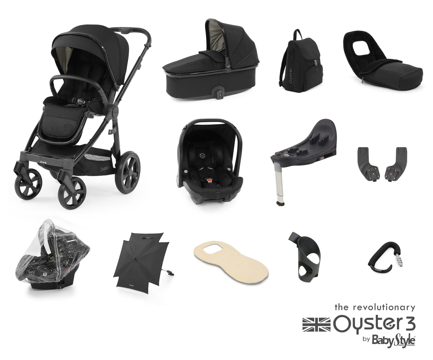 Oyster 3 Travel System Pixel