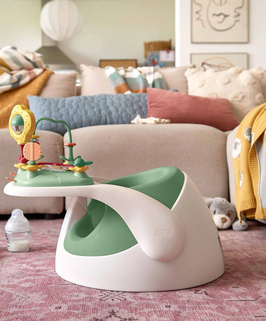 Mamas & Papas Snug Floor Seat with Activity Tray - Eucalyptus