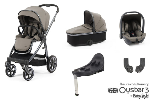 Oyster 3 Travel System Stone