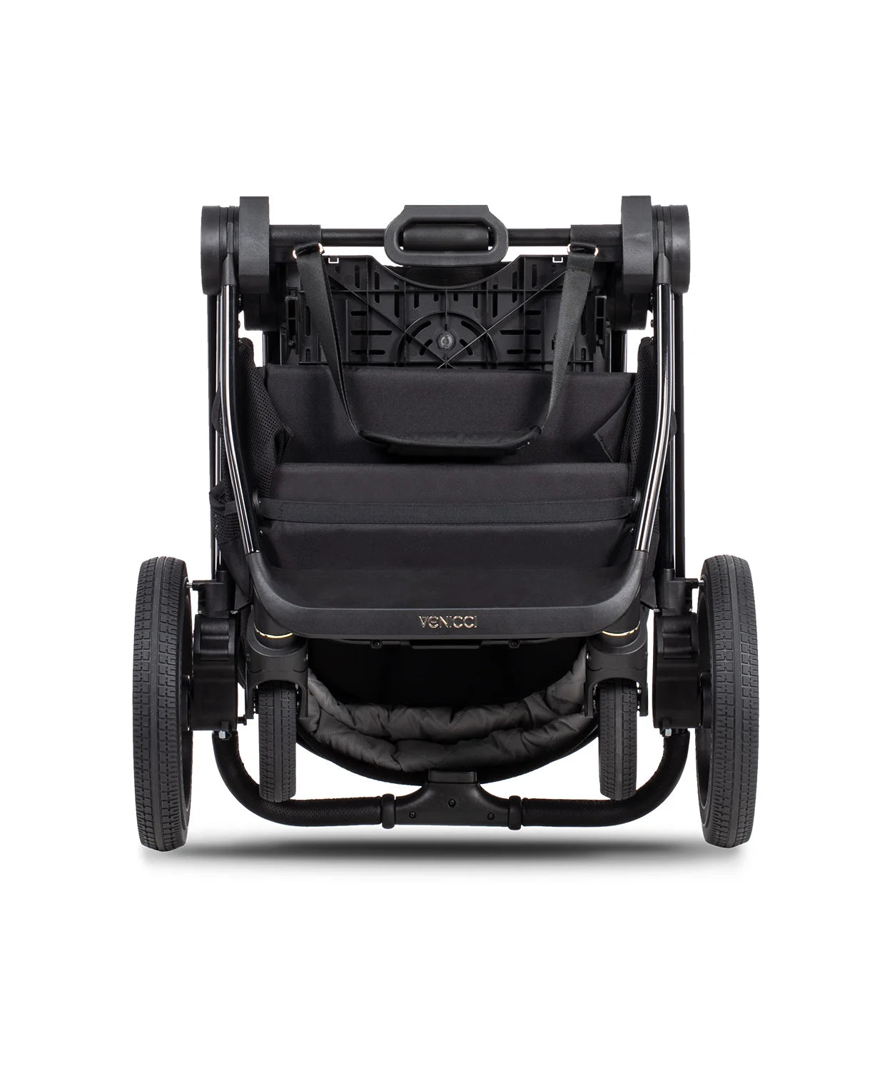 Venicci Upline All Black Pram Strollers Pram Nursery