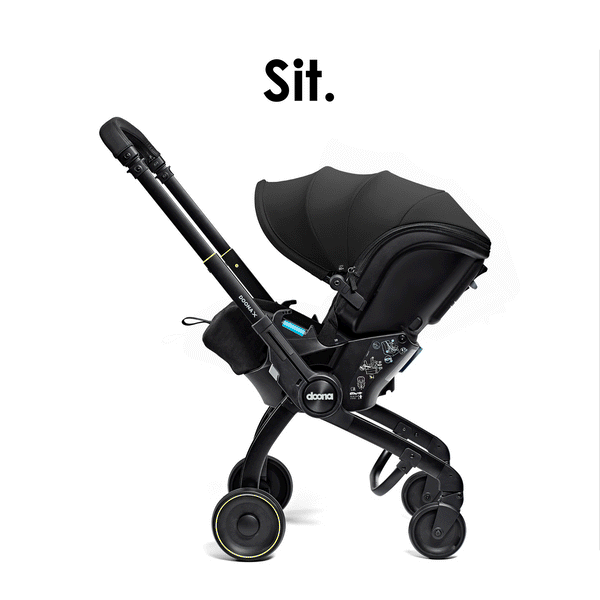 Doona X Car Seat & Stroller Nitro Black- PRE ORDER