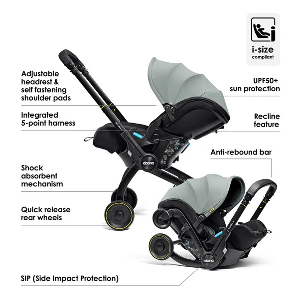 Doona X Car Seat & Stroller Dusty Sage- PRE ORDER